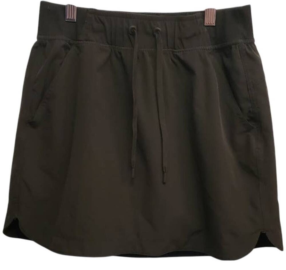 Champion Military Green Athletic Skirt Built in Shorts Size Small